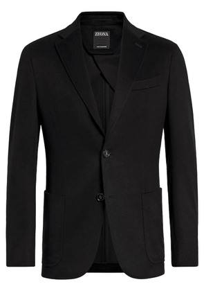 Zegna Oasi cashmere shirt jacket - Black