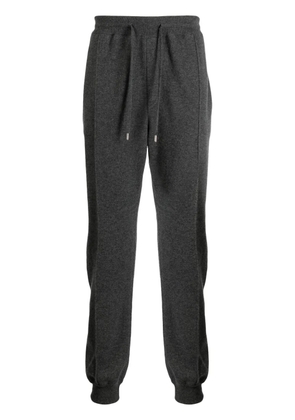Dunhill drawstring cashmere blend track pants - Grey