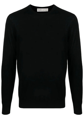 MODES GARMENTS fine-knit merino wool jumper - Black