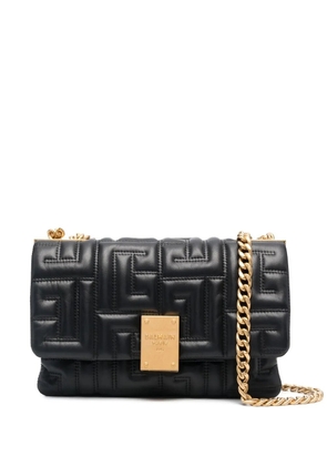 Balmain small 1945 quilted shoulder bag - Black
