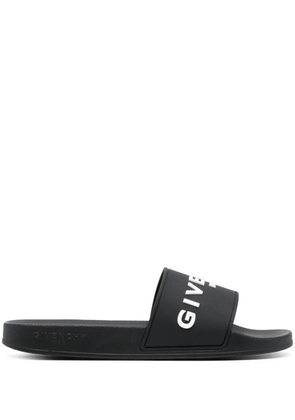Givenchy logo-debossed slides - Black