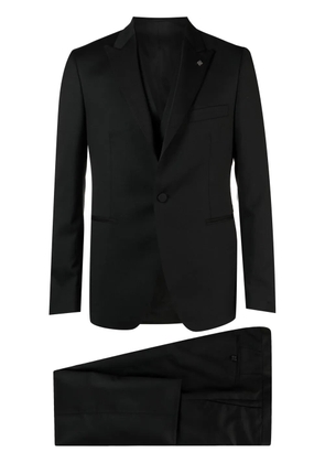Tagliatore three-piece tuxedo suit - Black