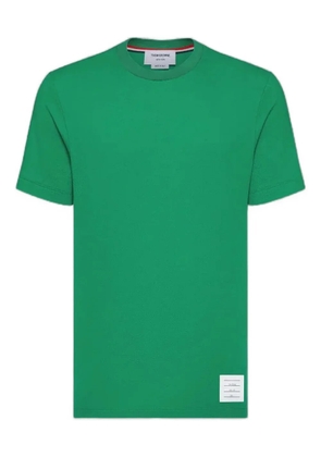 Thom Browne 4-Bar stripe cotton T-shirt - Green