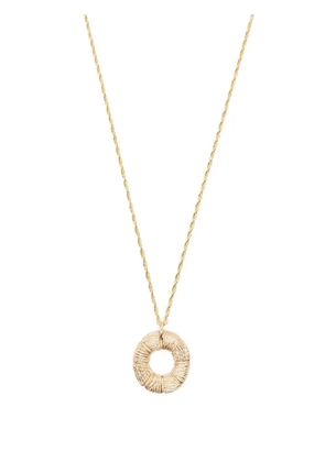 Bleue Burnham The Rhubarb pendant - Gold