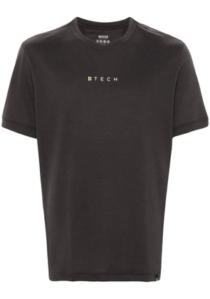 Boggi Milano piqué-weave T-shirt - Black