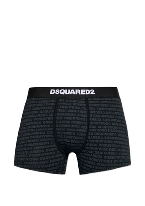 DSQUARED2 logo-print boxers - Black