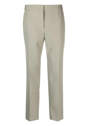 Jil Sander straight-leg wool trousers - Green