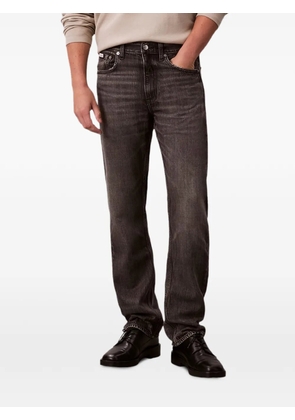 Calvin Klein logo-patch jeans - Grey