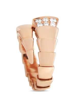 Bvlgari Pre-Owned snake-shape ring - Pink
