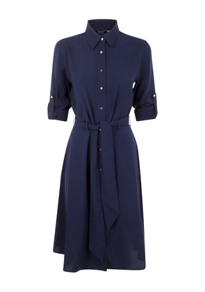 Lauren Ralph Lauren belted shirtdress - Blue