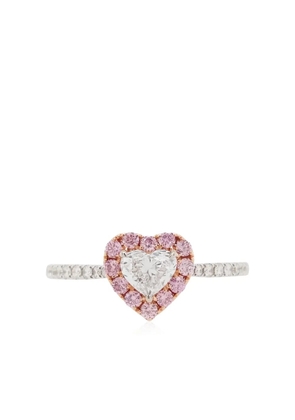 HYT Jewelry 18kt gold Argyle Pink diamond engagement ring