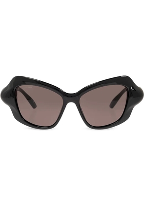 Balenciaga Eyewear logo cat-eye sunglasses - Black