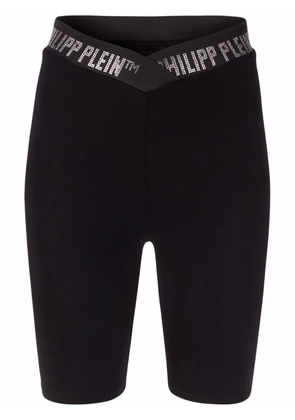 Philipp Plein Stones super high waist shorts - Black