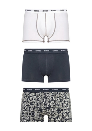 Diesel logo-waistband boxers (pack of three) - Black