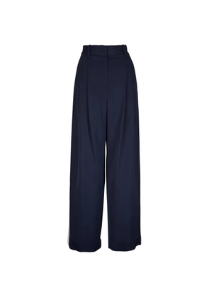 TWP Sulli stripe wide-leg trousers - Blue