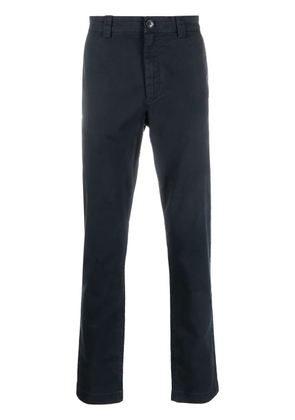 Woolrich straight-leg cotton chino trousers - Blue