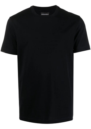 Emporio Armani logo-print short-sleeved T-shirt - Blue