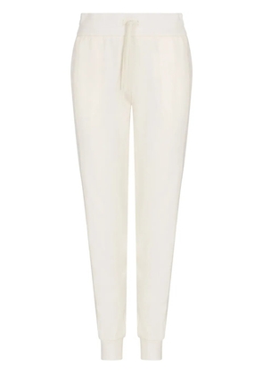 Armani Exchange cotton straight-leg trousers - Neutrals