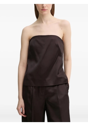 A.L.C. strapless top - Brown