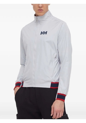 Helly Hansen zipped logo lightweight jacket - Grey