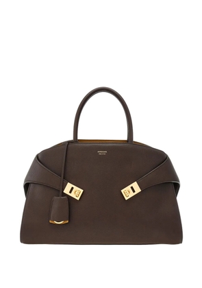 Ferragamo medium Hug tote bag - Brown