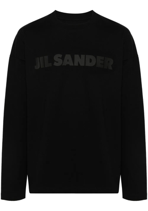 Jil Sander logo-print T-shirt - Black