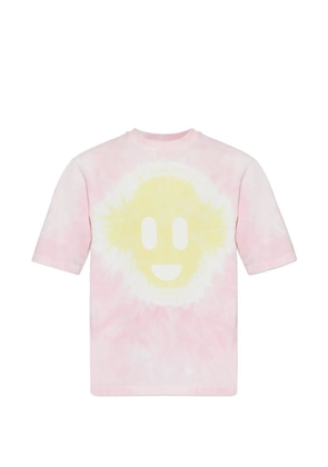 Casablanca tie-dye graphic T-shirt - Pink