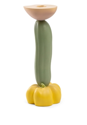 Seletti Vitamin Cucumber candle holder (26.5cm) - Green