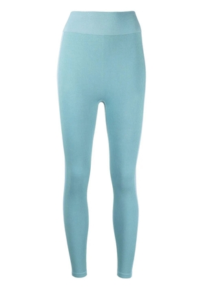 The Upside seamless striped performance leggings - Blue