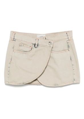 Coperni denim mini skirt - Grey