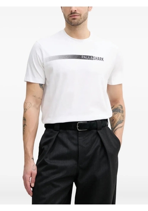 Paul & Shark logo T-shirt - White
