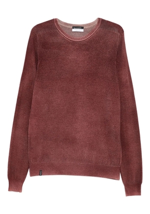 AROVESCIO crew-neck sweater - Red