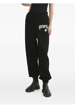 Aniye By logo-print track pants - Black