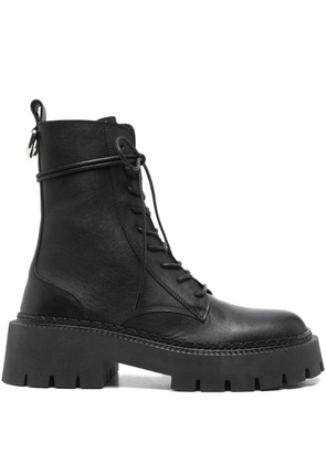 Vic Matie lace-up combat boots - Black