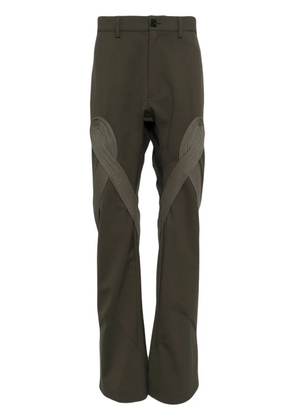 Kiko Kostadinov Deultum straight-leg trousers - Neutrals
