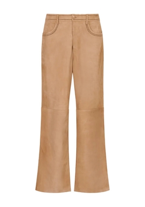 Marni cutout-detail trousers - Neutrals