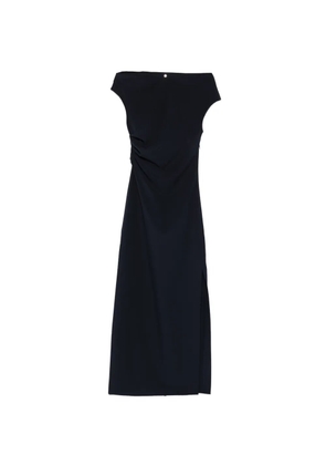 P.A.R.O.S.H. off-shoulder maxi dress - Blue