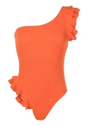 Clube Bossa Koss ruffle-trim detail swimsuit - Orange