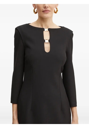 SIMONA CORSELLINI round-neck dress - Black