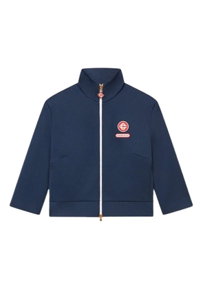 Casablanca Laurel-logo track jacket - Blue