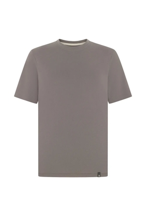 Boggi Milano appliquéd piqué T-shirt - Grey