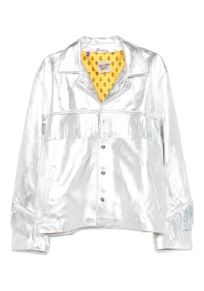 GALLERY DEPT. Orlando fringe metallic-leather jacket - Silver
