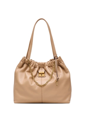 Marc Jacobs Cristina gathered shoulder bag - Neutrals