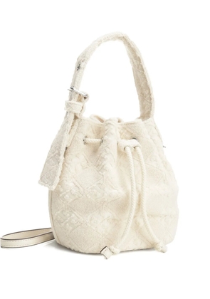 Tory Burch cotton-blend bucket bag - Neutrals