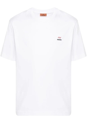 Missoni embroidered-logo T-shirt - White