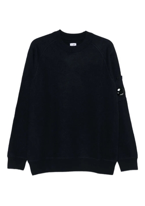 C.P. Company felted crew neck knit - Blue