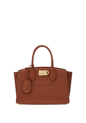 Ferragamo medium Soft Studio bag - Brown