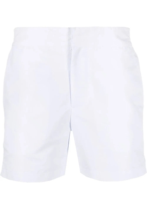 Frescobol Carioca straight-leg swim shorts - White
