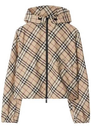 Burberry Check jacket - Neutrals