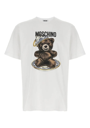 Moschino teddy bear-print crewneck T-shirt - White